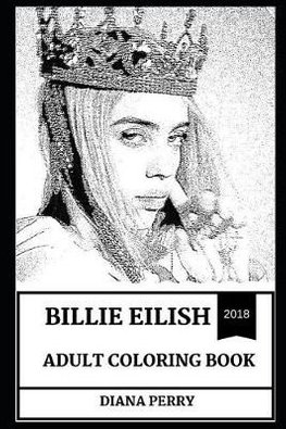 Download Buy Billie Eilish Adult Coloring Book by Diana Perry With ...