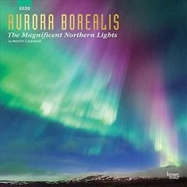 Buy Aurora Borealis the Magnificent Northern Lights 2020 Square Wall