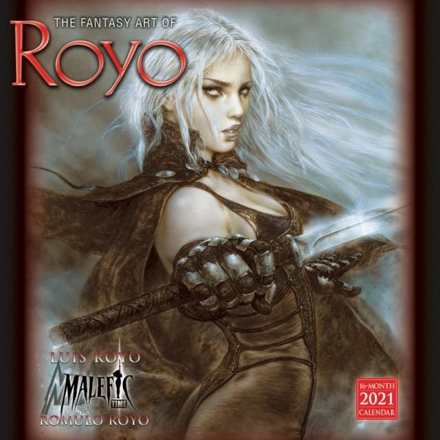 Buy 2021 the Fantasy Art of Royo 16-Month Wall Calendar by Luis Royo