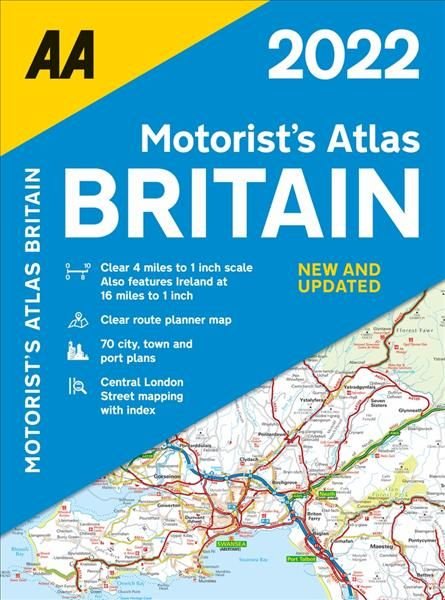Motorist's Atlas Britain 2022 2022