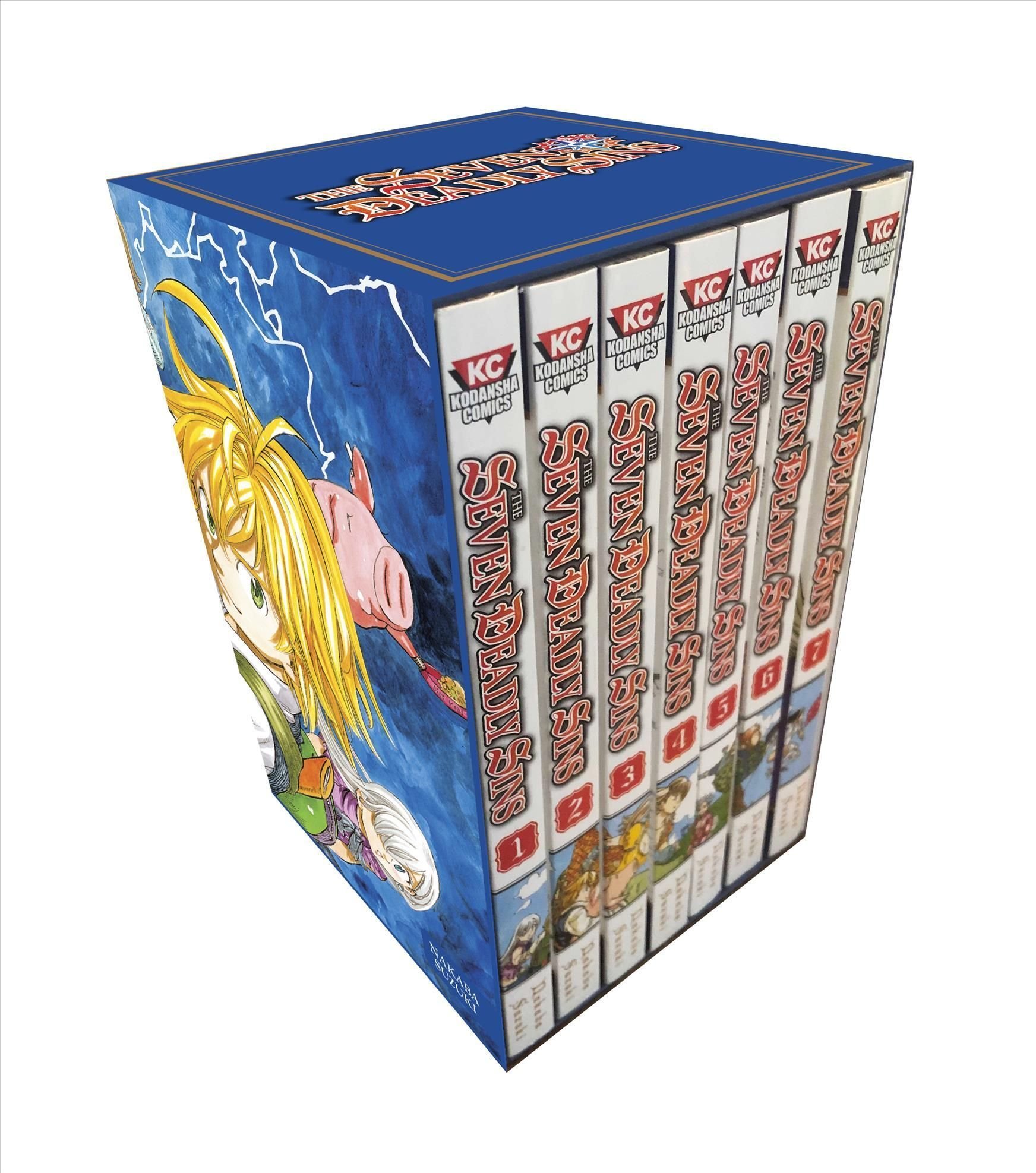 Buy The Seven Deadly Sins Manga Box Set 1 by Nakaba Suzuki With Free  Delivery 