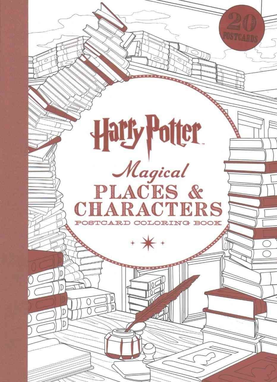 Harry Potter Magical Places & Characters Postcard Coloring Book, Volume 3