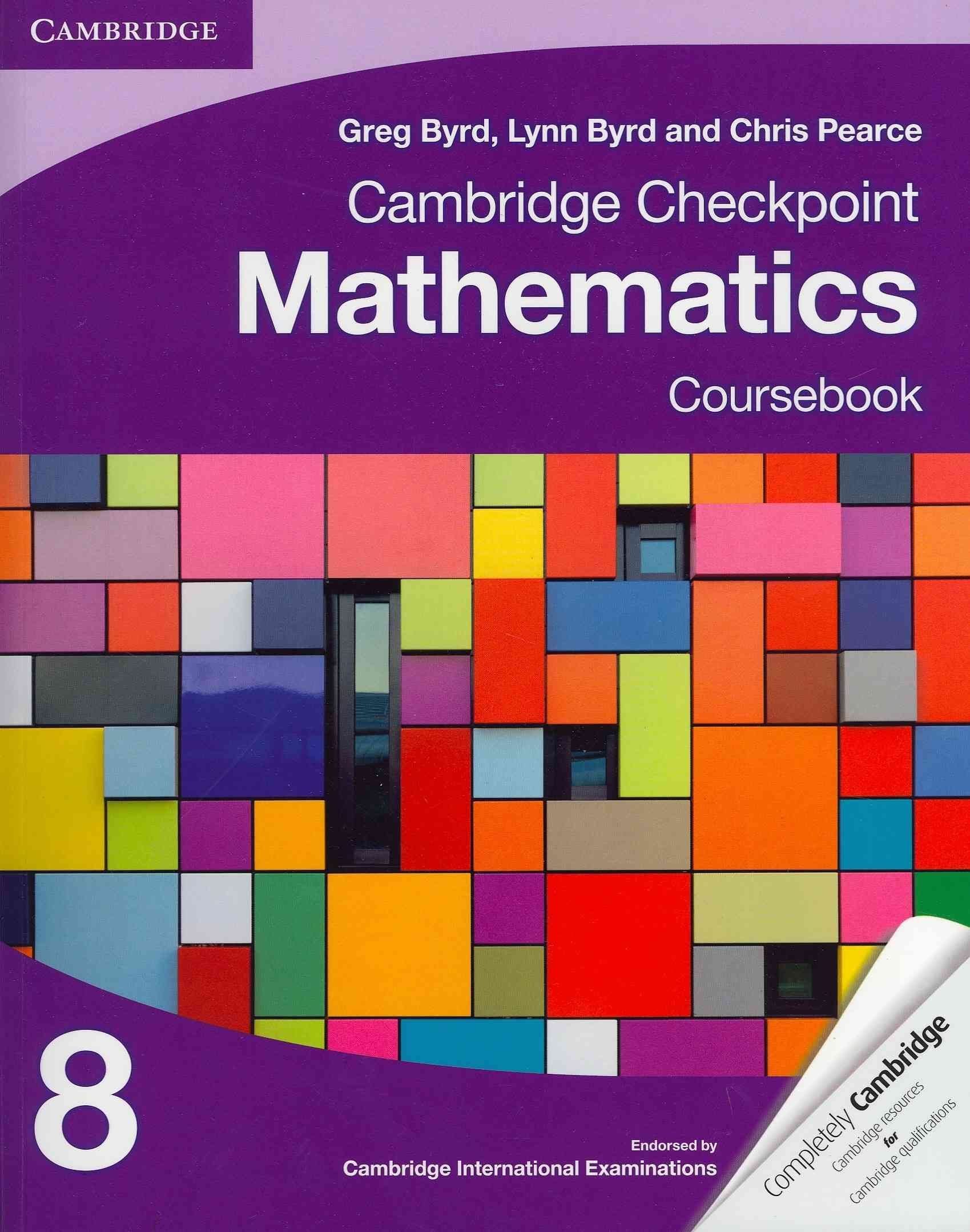 Buy Cambridge Checkpoint Mathematics Coursebook 8 by Greg Byrd 