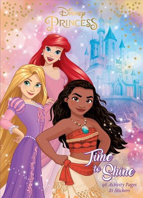 224 Page Disney Princess Coloring Book Belle Cinderella Children's Girls  Kids