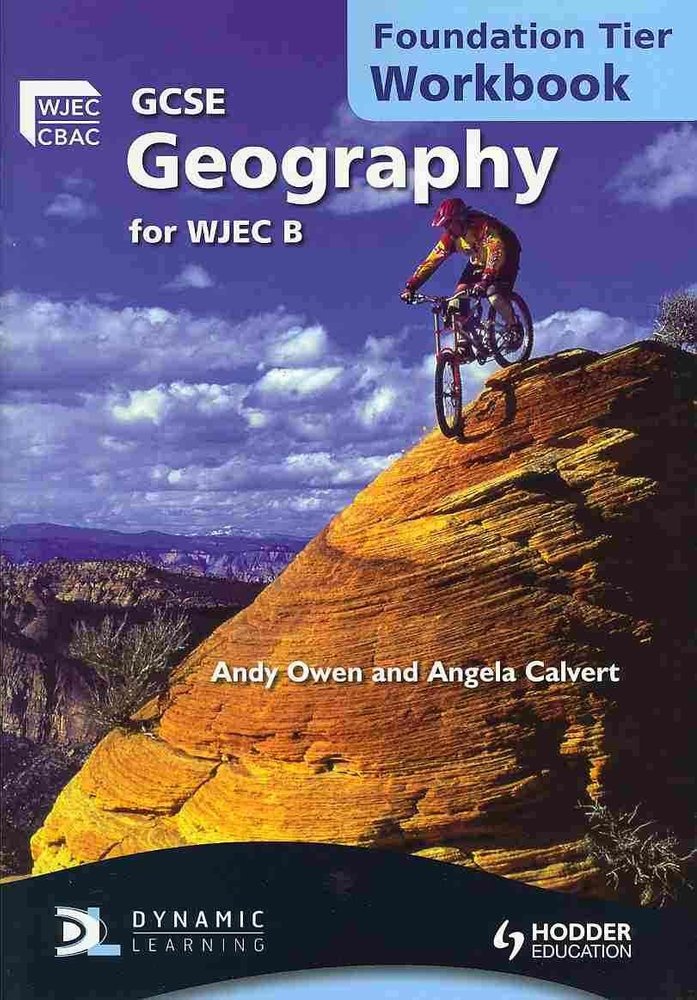 Buy GCSE Geography For WJEC B Workbook Foundation Tier By Angela ...