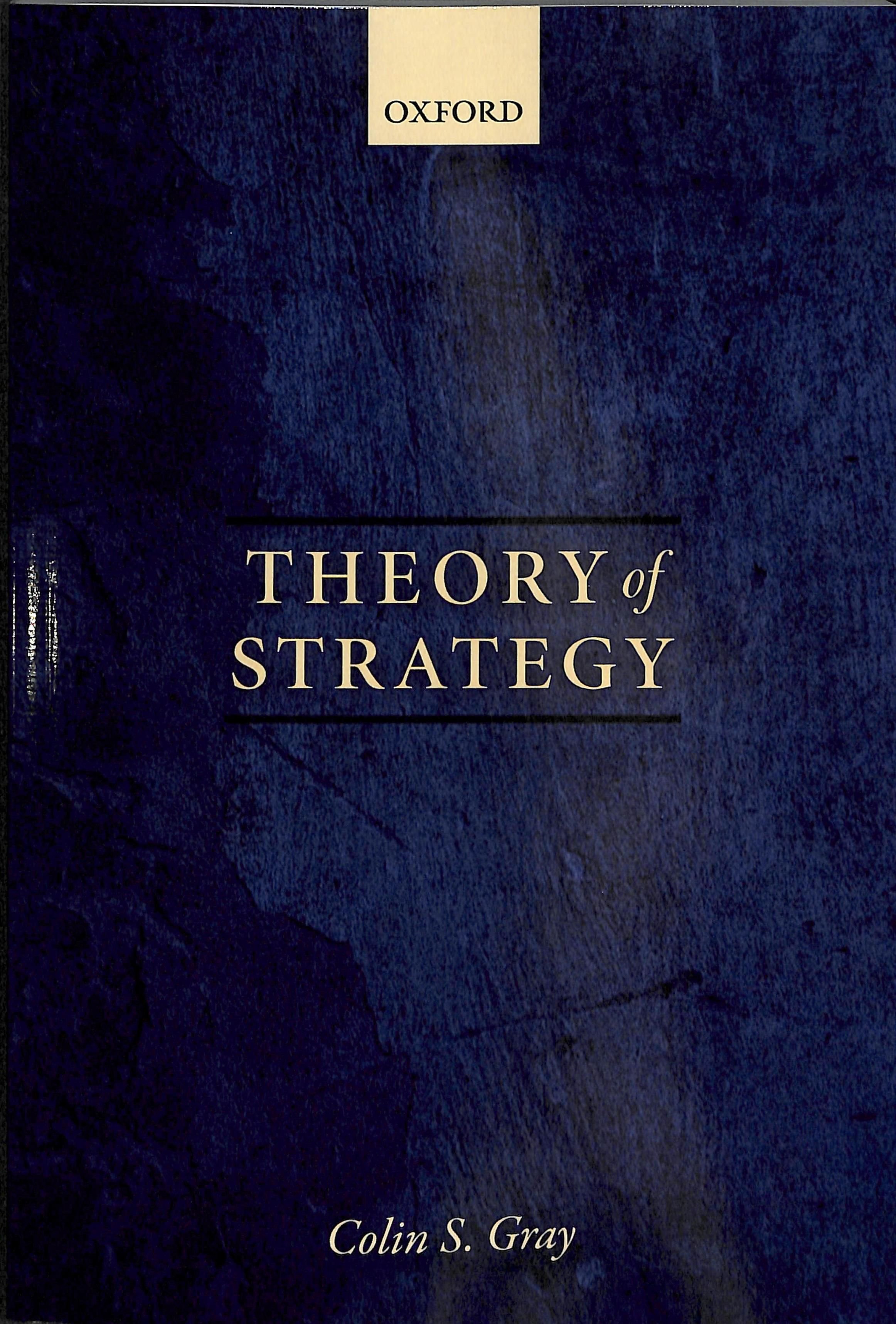 Theory of Strategy