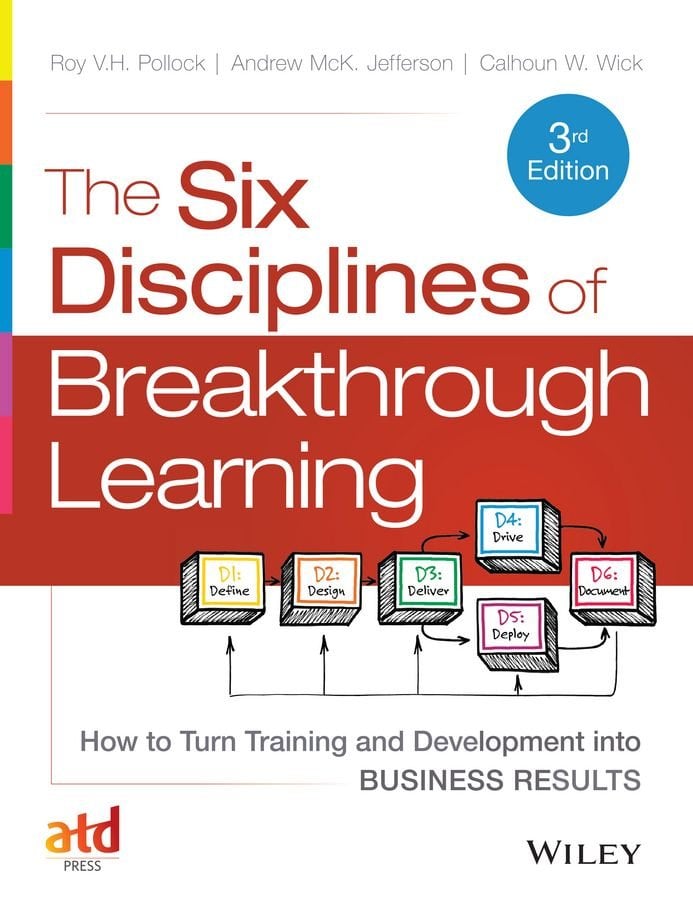 The Six Disciplines of Breakthrough Learning - How to Turn Training and Development into Business Results 3e