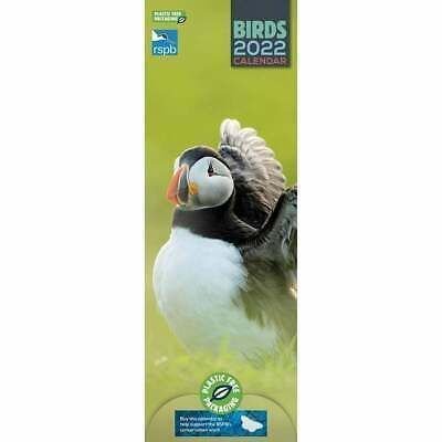 RSPB Birds Slim Calendar 2022