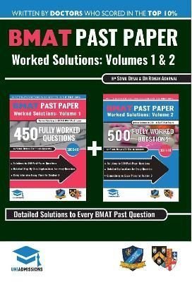 Bmat Past Paper Worked Solutions Volume 1 & 2: 1 & 2
