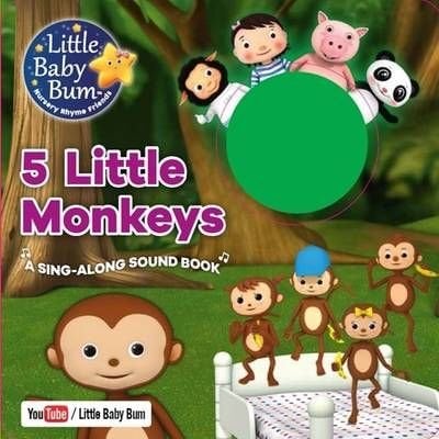 Buy Little Baby Bum 5 Little Monkeys by Parragon Books Ltd With Free ...