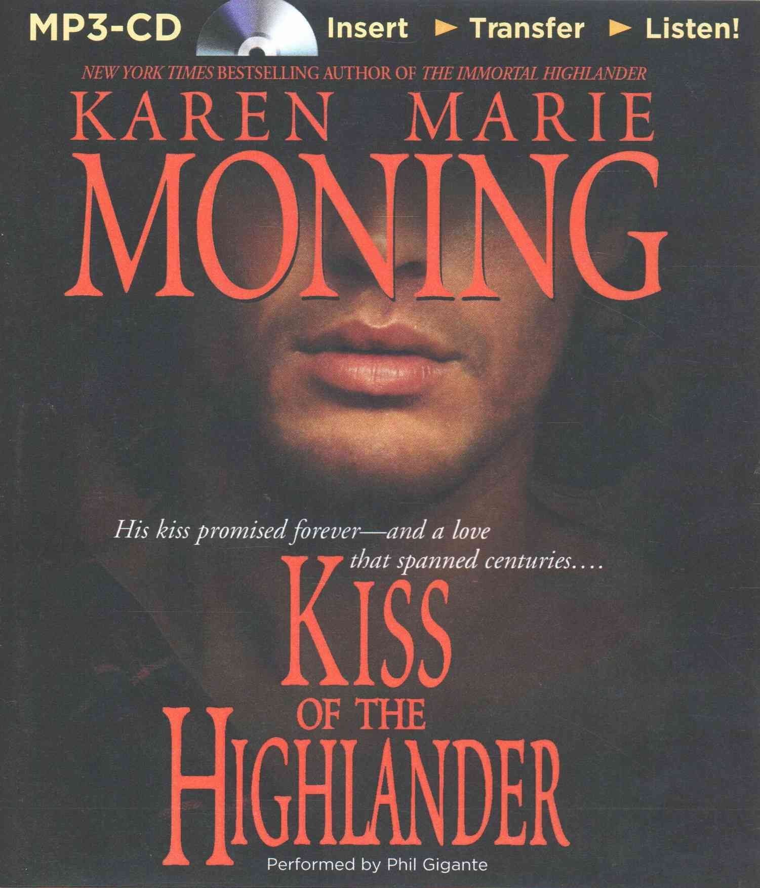 kiss of the highlander by karen marie moning