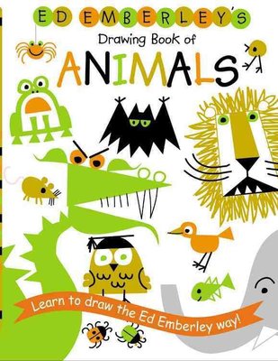 Buy Ed Emberley S Drawing Book Of Animals By Ed Emberley With Free Delivery Wordery Com