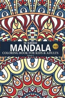 Mandala Coloring Book For Kids Adults Volume 2 By The Blokehead Paperback - 