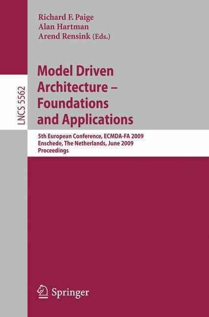 Buy Model Driven Architecture - Foundations And Applications By Richard 