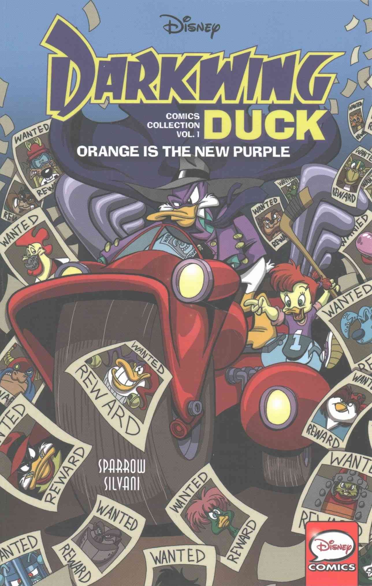 Buy Disney Darkwing Duck Orange Is The New Purple By ron Sparrow With Free Delivery Wordery Com