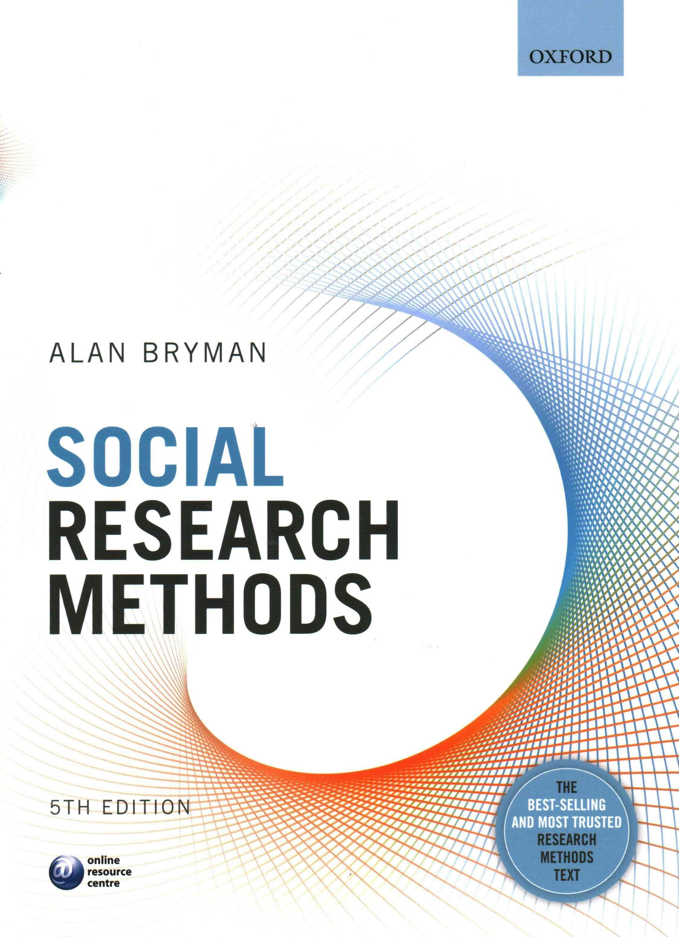 SOCIAL RESEARCH METHODS - Alan Bryman
