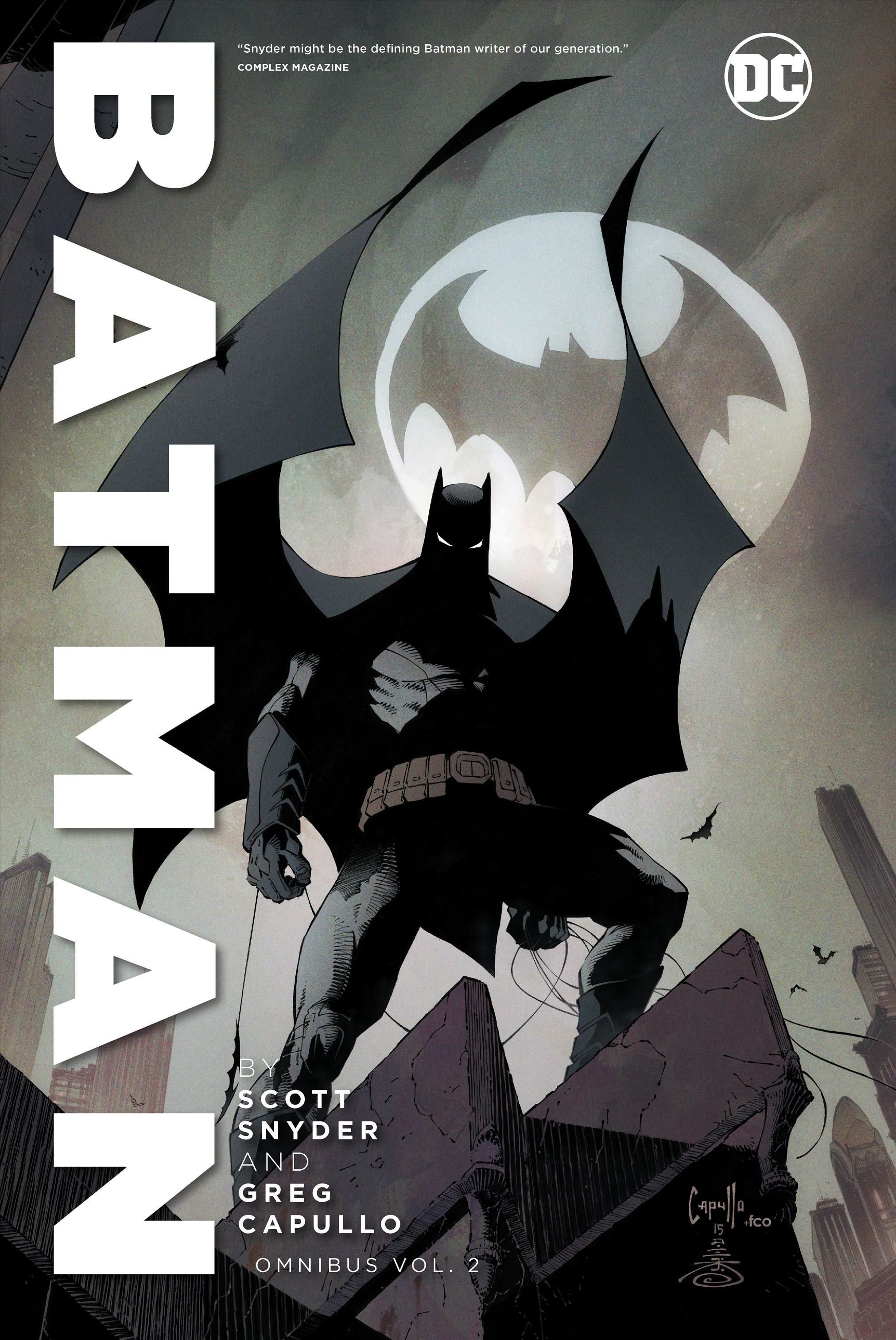 Buy Batman by Scott Snyder & Greg Capullo Omnibus Vol. 2 by Scott Snyder  With Free Delivery 
