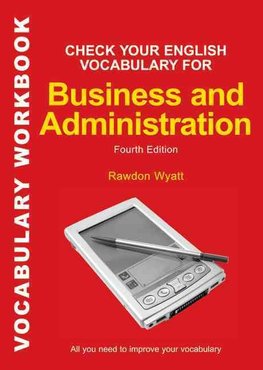 Check Your English Vocabulary For Business Administration By Rawdon Wyatt Board Book - 