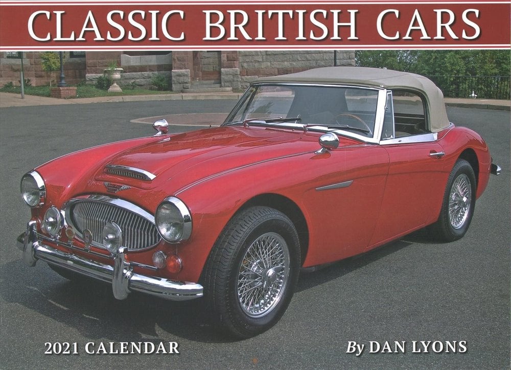 Buy Classic British Cars Calendar by Dan Lyons With Free Delivery