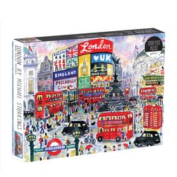 Autumn in the Neighborhood 1000 Piece Puzzle – Galison