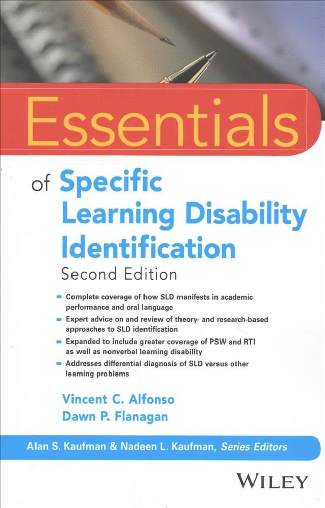 Essentials of Specific Learning Disability Identification, Second Edition