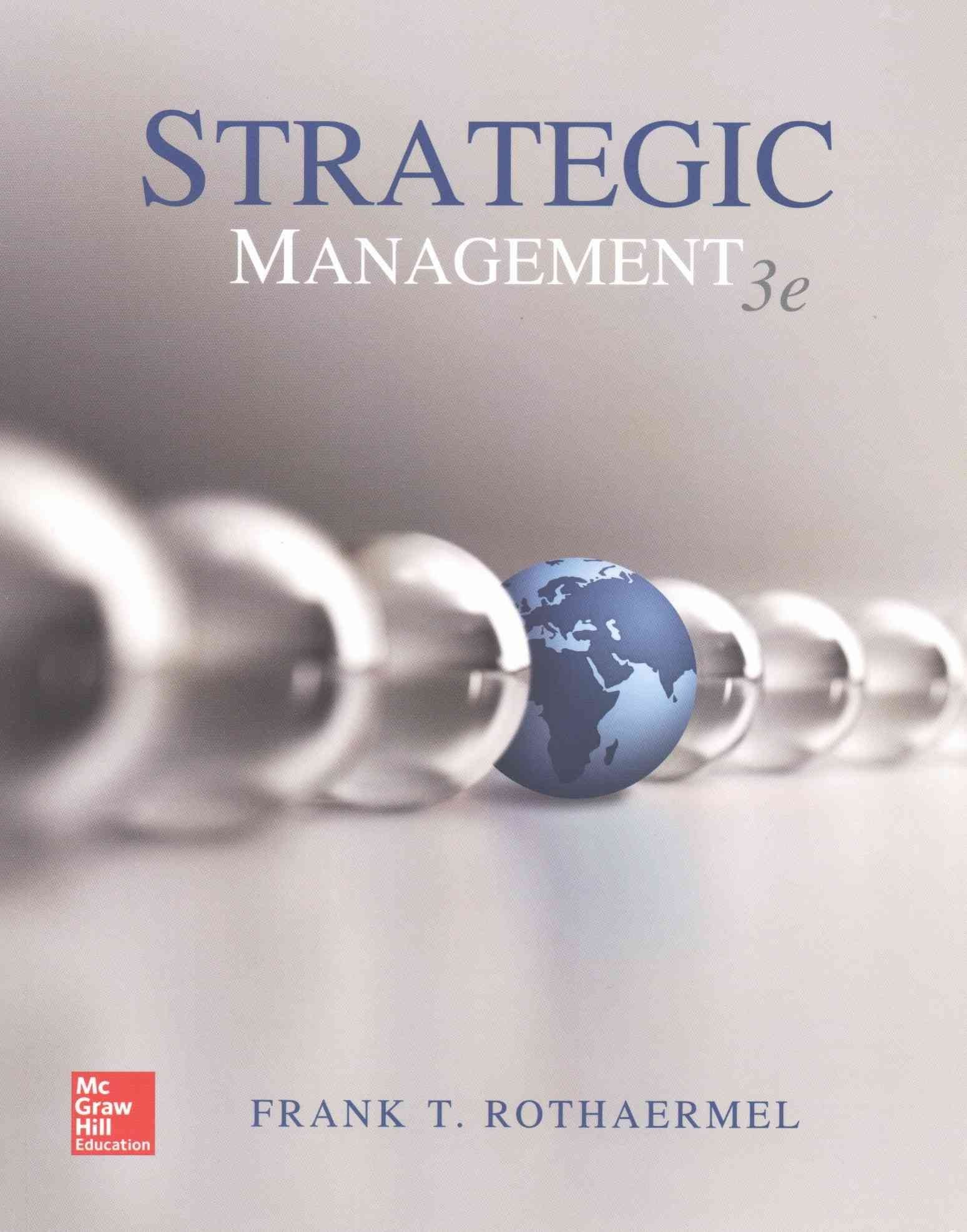 Buy Strategic Management By Rothaermel With Free Delivery | Wordery.com