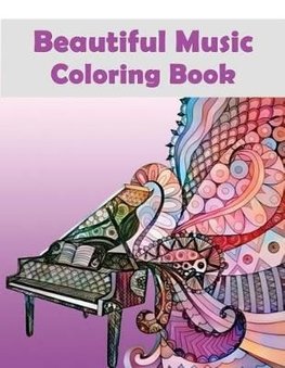 music coloring book Mosaic Music Featuring 40 Stress Relieving Designs of Musical Instruments A Musical Coloring Book