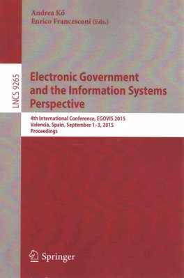 Buy Electronic Government and the Information Systems Perspective by ...