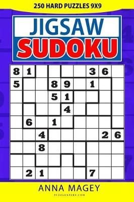 buy 250 hard jigsaw sudoku puzzles 9x9 by anna magey with free delivery wordery com