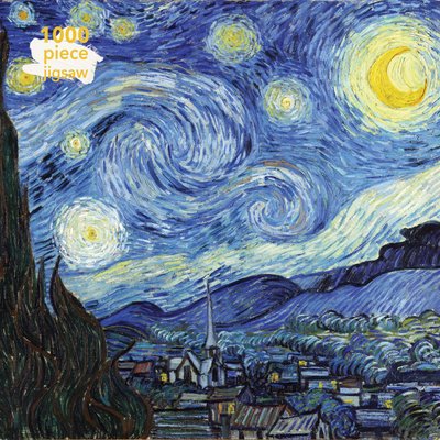 Buy Adult Jigsaw Puzzle Van Gogh Starry Night By Flame Tree Studio With Free Delivery Wordery Com