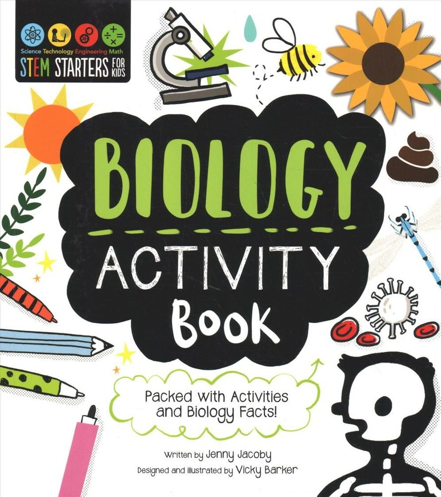 Buy STEM Starters For Kids Biology Activity Book By Jenny Jacoby With ...