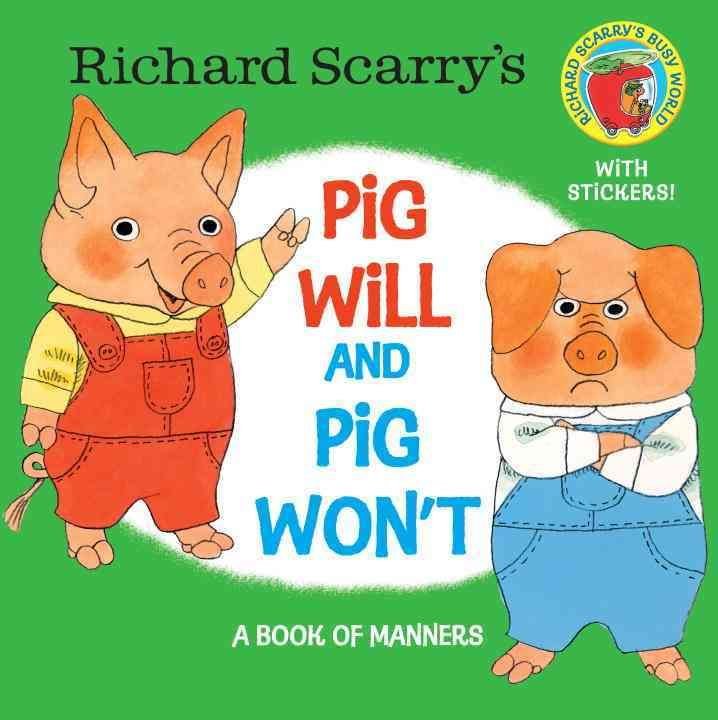 Buy Richard Scarry's Pig Will and Pig Won't by Richard Scarry With Free  Delivery