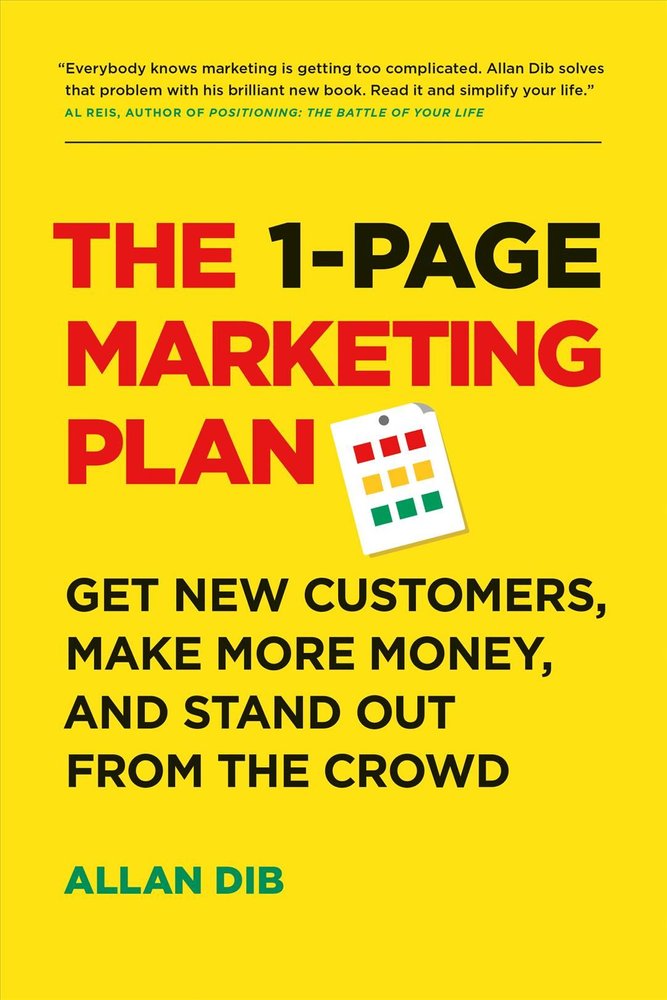 Buy The 1 Page Marketing Plan By Allan Dib With Free Delivery Wordery