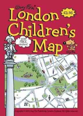 Buy London Children's Map by Kourtney Harper With Free Delivery ...