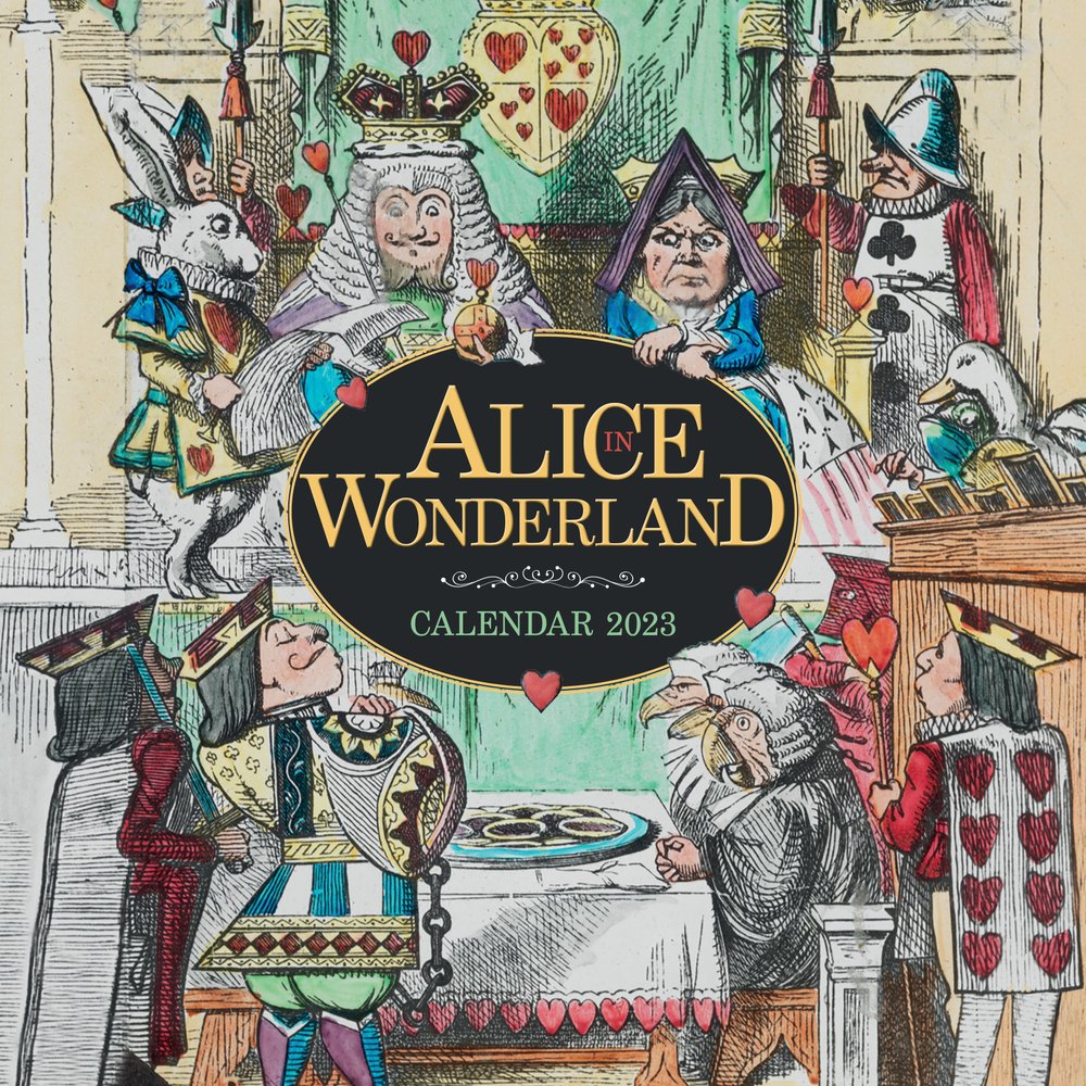 Buy Science Museum Alice in Wonderland Wall Calendar 2023 (Art