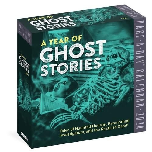 Buy Year of Ghost Stories PageADay Calendar 2024 by Workman Calendars