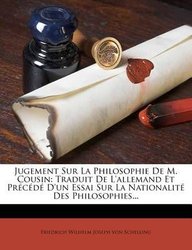 Jugement Sur La Philosophie De M. Cousin by Friedrich Wilhelm Joseph Von Schelling