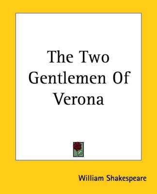 Buy Two Gentlemen Of Verona by William Shakespeare With Free Delivery ...