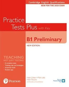 Buy Cambridge English Qualifications B1 Preliminary New - 