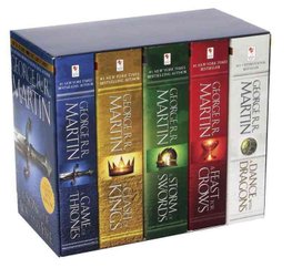 Game of Thrones set of first 4 books by George R.R Martin, Paperback |  Pangobooks