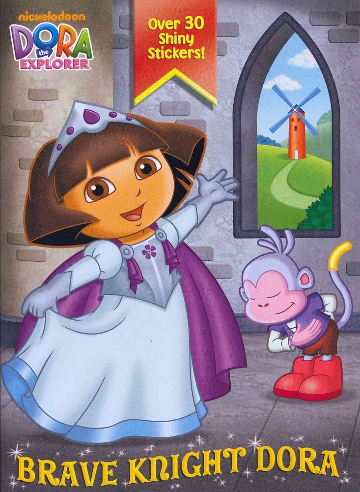 Buy Brave Knight Dora (Dora the Explorer) by Golden Books With Free ...