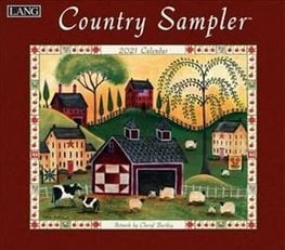 Buy Country Sampler 2021 Calendar by Cheryl Bartley With Free Delivery ...