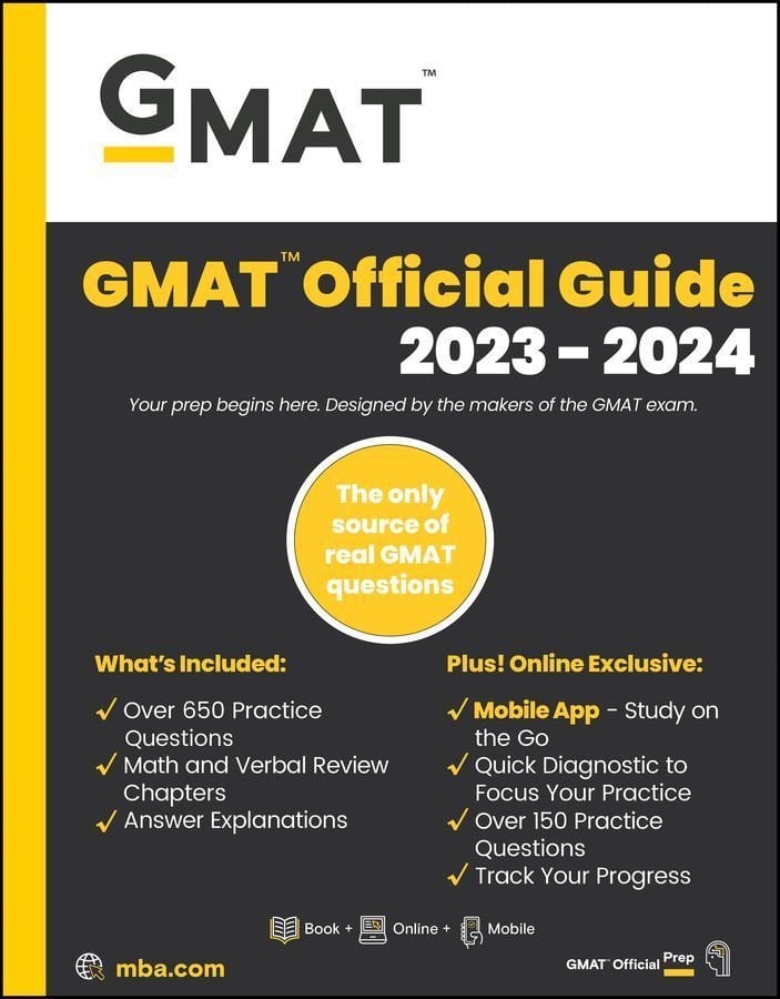 Buy GMAT Official Guide 2023-2024, Focus Edition By GMAC (Graduate ...