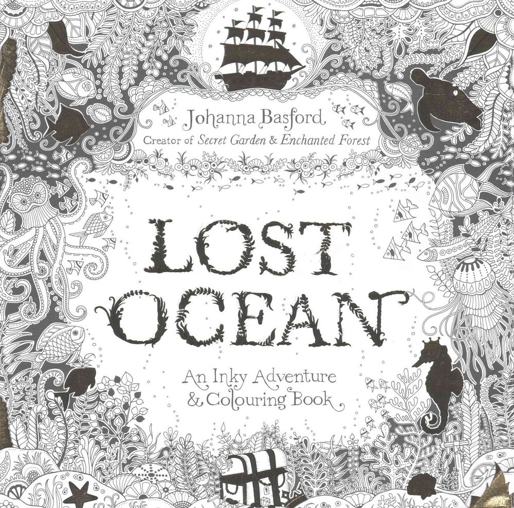 johanna basford lost ocean artist edition johanna basford lost ocean artist edition