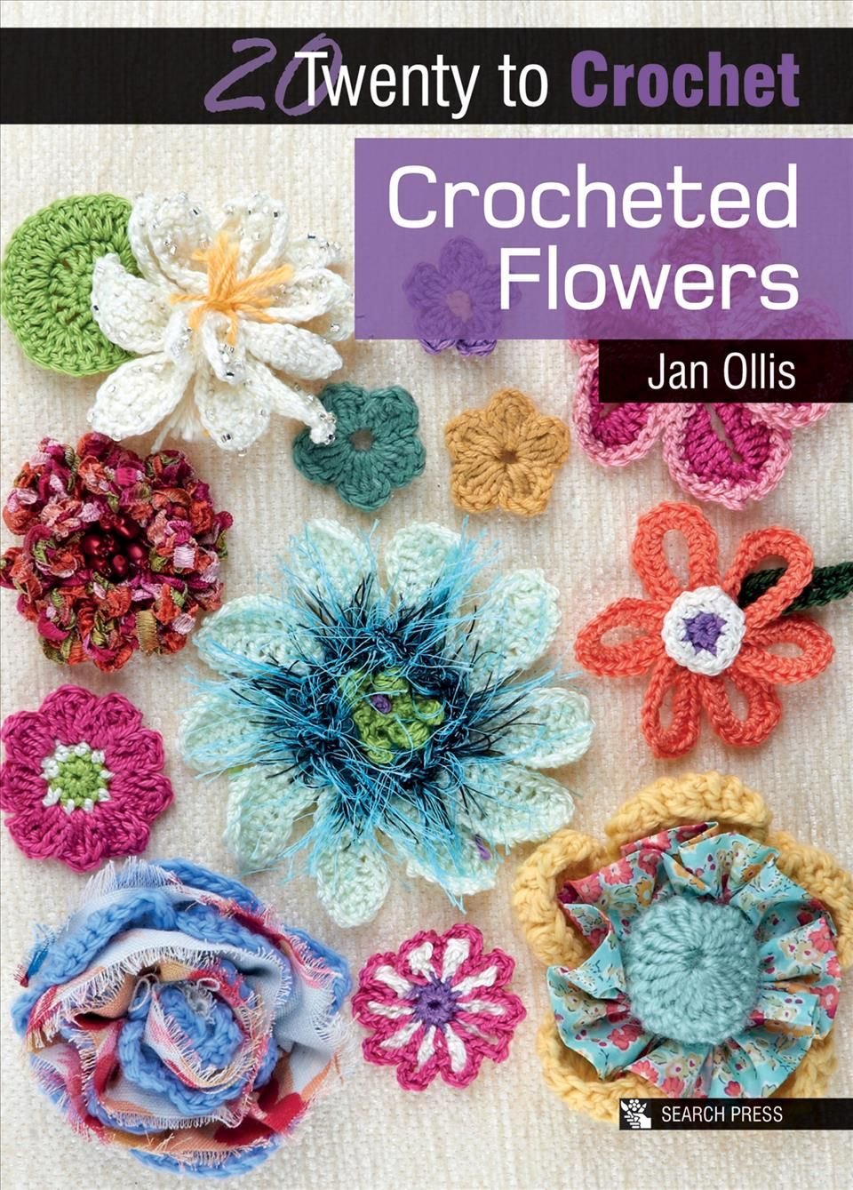 Search Press  20 to Crochet: Crocheted Beanies by Frauke Kiedaisch