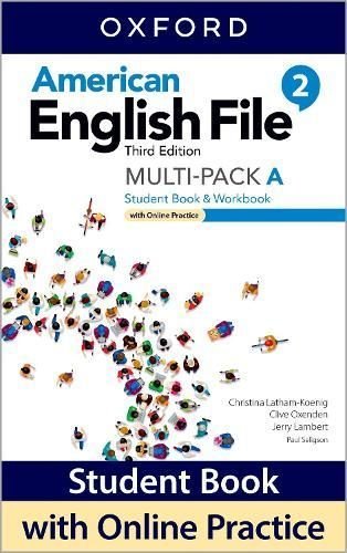 Buy American English File: Level 2: Workbook by Christina