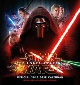 Buy Star Wars Episode 7 Official 2017 Desk Easel Calendar With