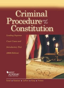 Buy Criminal Procedure And The Constitution Leading Supreme Court Cases And Introductory Text