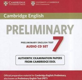 Buy Pet Practice Tests Cambridge English Preliminary 7 - 