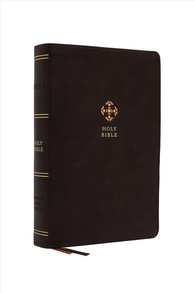 Buy NRSV, Catholic Bible, Journal Edition, Leathersoft, Brown, Comfort ...